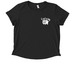Longmont Masters Flag, a Deep Black Allmade Eco Triblend Women?s Scoop Neck Tee