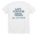 Cape Perpetua On My Mind-Shirt, a Solid White Blend Premium Unisex Tee (back-view)