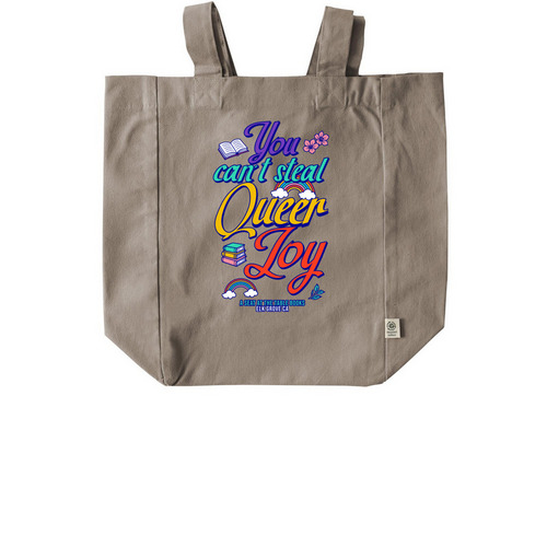 You Can't Steal Queer Joy Tote Bags, a Pumice Recycled Cotton Tote Bag