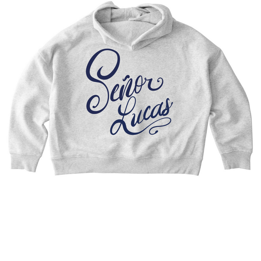 ?Se?or Lucas? Hoodie, a Cool Heather Grey Stanley/Stella Women?s Stella Nora Pullover Hoodie (back-view)