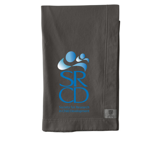 SRCD Blanket, a Pepper Comfort Colors Blanket