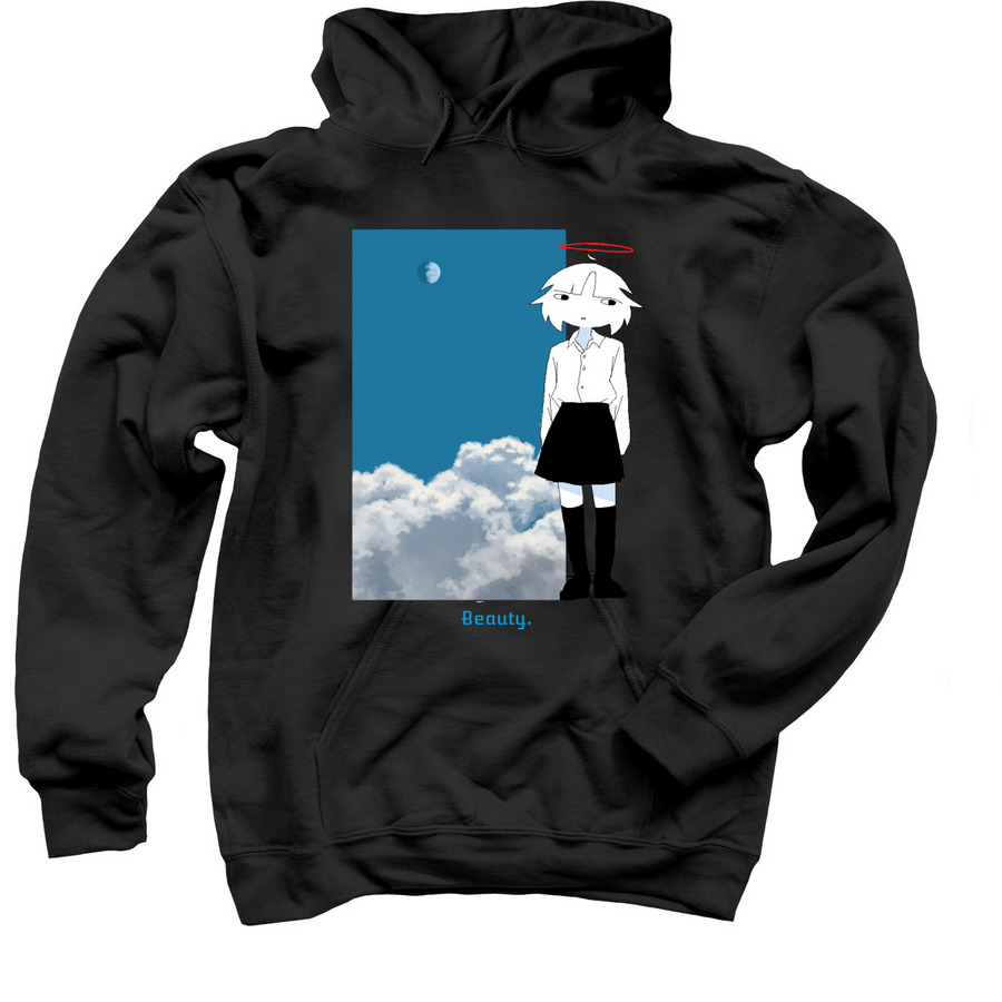 Compromise., a Black Pullover Hoodie