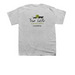 Be Wild, a Sport Grey Youth Unisex Tee (back-view)