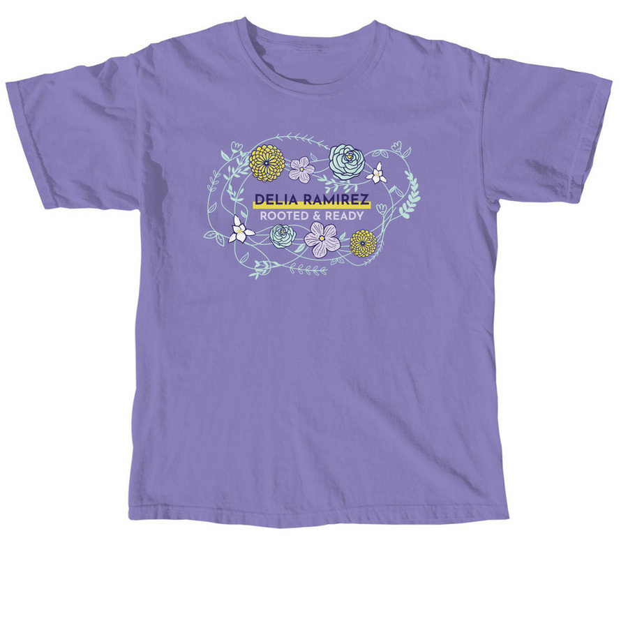 Rooted & Ready Series - Tiny Werewolves, a Violet Comfort Colors Unisex Tee