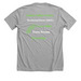 Every Ability, Every Person, Every Day, a Athletic Heather Premium Unisex Tee (back-view)