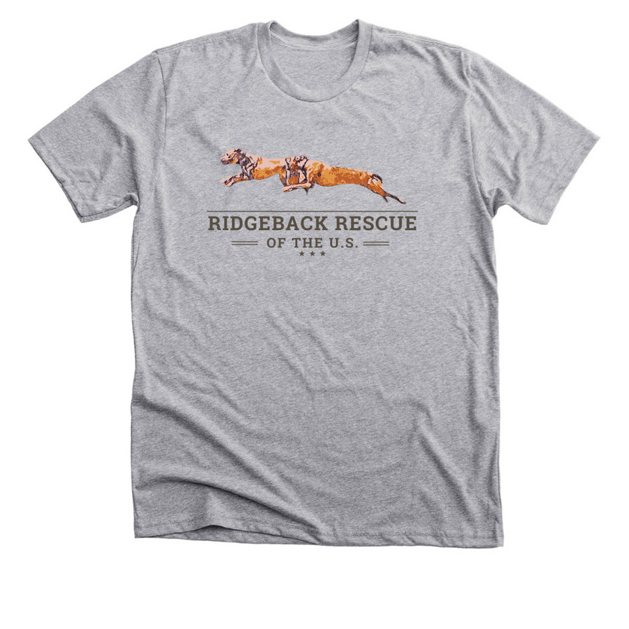RRUS Stars and Stretch, a Athletic Heather Premium Unisex Tee