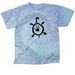 Peace for Turtles, a Lagoon Classic Tie Dye Tee