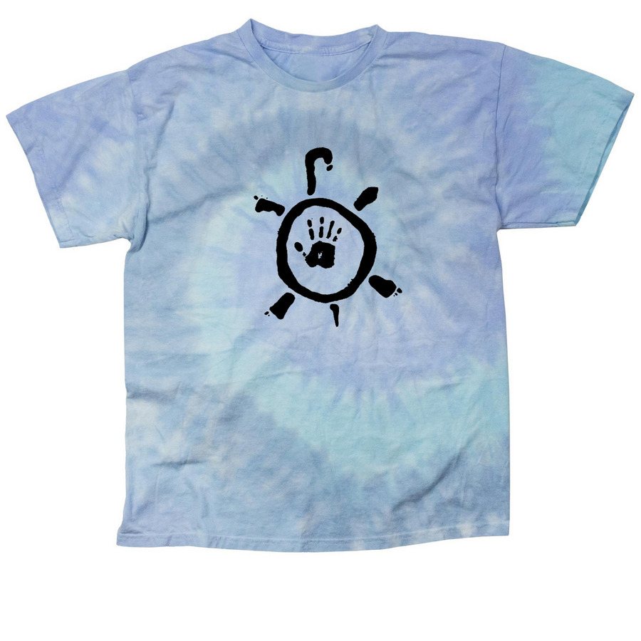 Peace for Turtles, a Lagoon Classic Tie Dye Tee