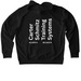 CSTS - Coordinates Hoodie / Crew / T-Shirt, a Black Stanley/Stella Unisex Cruiser 2.0 Pullover Hoodie (back-view)
