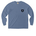 TNR Pocket Tee, a Blue Jean Comfort Colors Long Sleeve Pocket Tee
