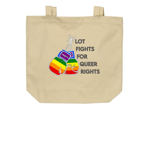 PRIDE MONTH: Queer Rights, a Oyster Organic Cotton Tote Bag