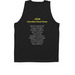 2026 Swim Moms Klondike, a Black Unisex Performance Tank (back-view)