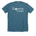 Witches!? In Salem!? Merch, a Heather Deep Teal Premium Unisex Tee (back-view)