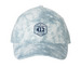 Troop 412 Hat - Tie Dye, a Light Blue Printed Tie Dye Baseball Hat