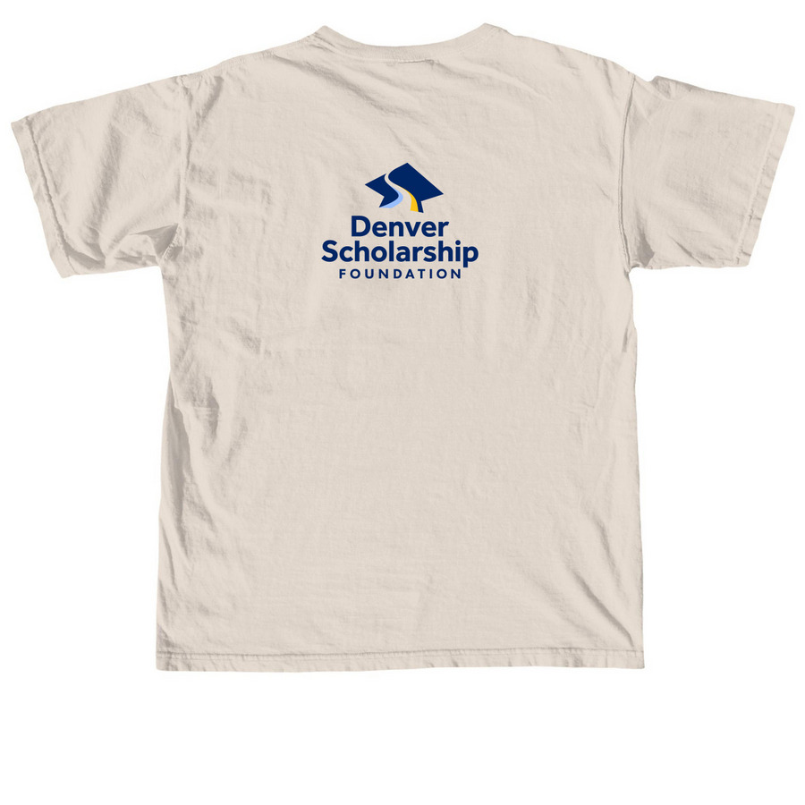 Futuro sin l?mites - Juls Mendoza, a Ivory Comfort Colors Unisex Tee (back-view)