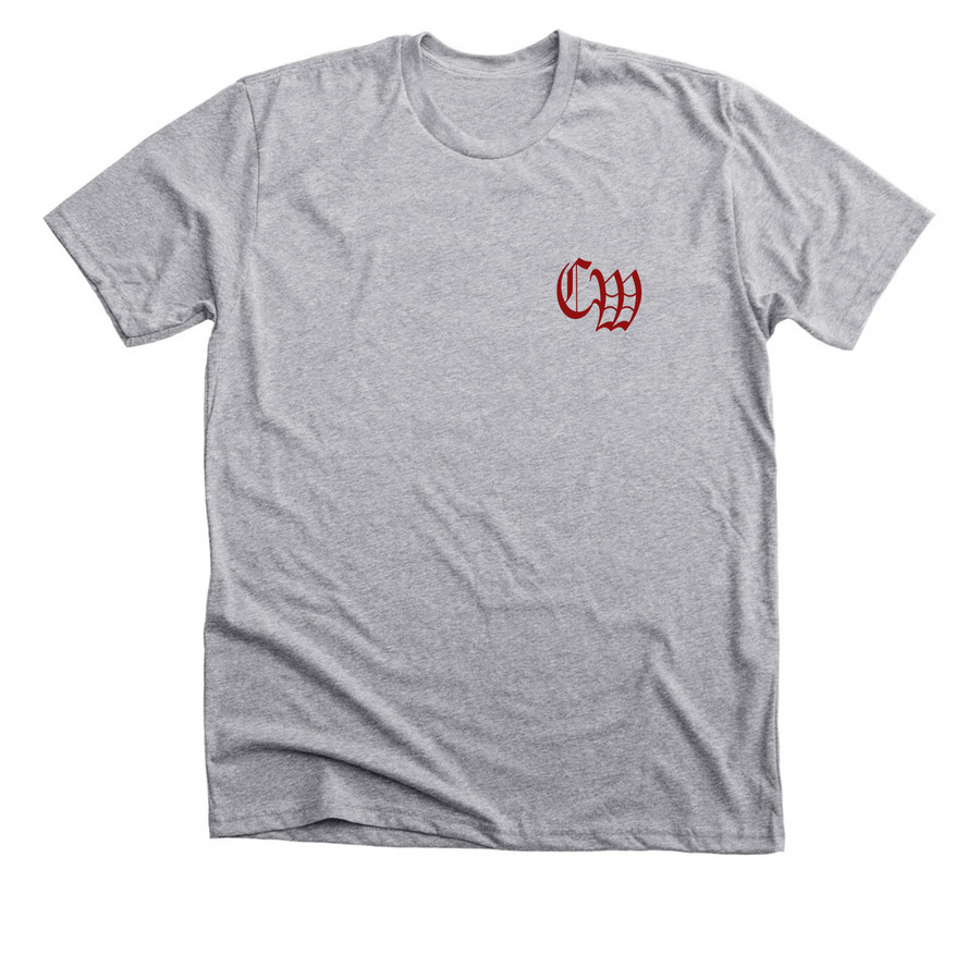 Cook Wiss HSA Small Logo Shirt, a Athletic Heather Premium Unisex Tee