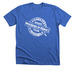 Mysteries of Hawai'i Stamp Tee, a Heather True Royal Premium Unisex Tee