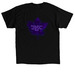 Falling Leaves, a Black Classic Unisex Tee (back-view)