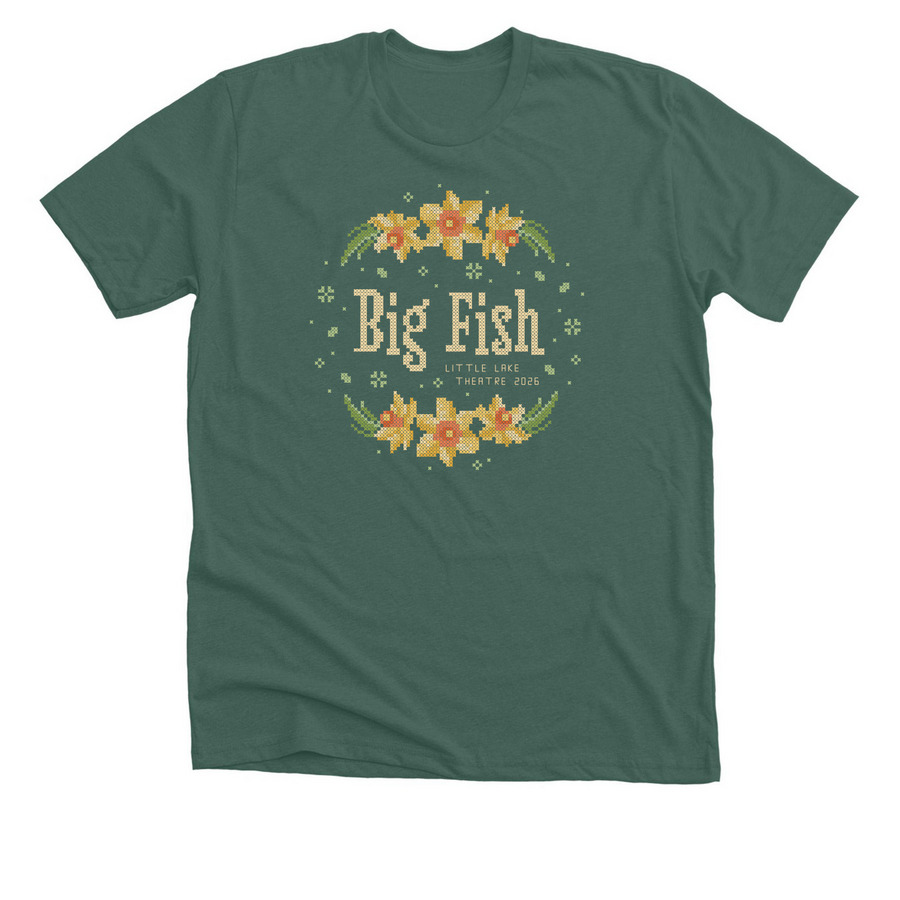 Big Fish Collection, a Heather Forest Premium Unisex Tee