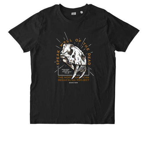 Speak Well Of The Dead (Dark), a Black Stanley/Stella Unisex Rocker Tee