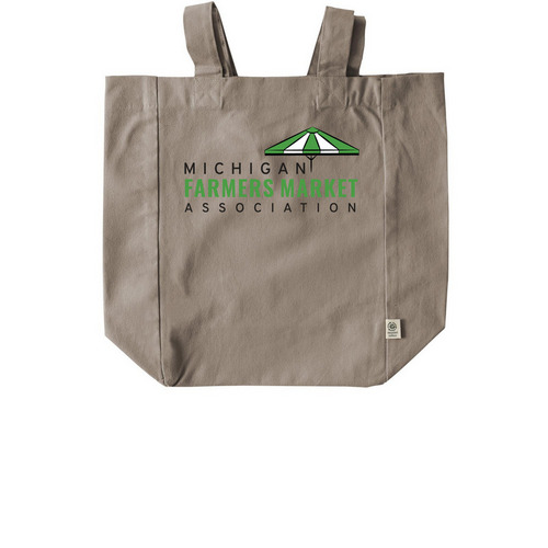 Market Totes, a Pumice Recycled Cotton Tote Bag