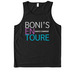 Boni's En Toure Logo Apparel - En Toure Only, a Deep Black Allmade Eco Triblend Tank