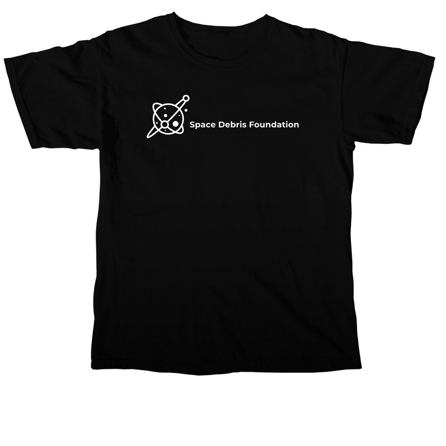 Space Debris Foundation, a Black Comfort Colors Unisex Tee