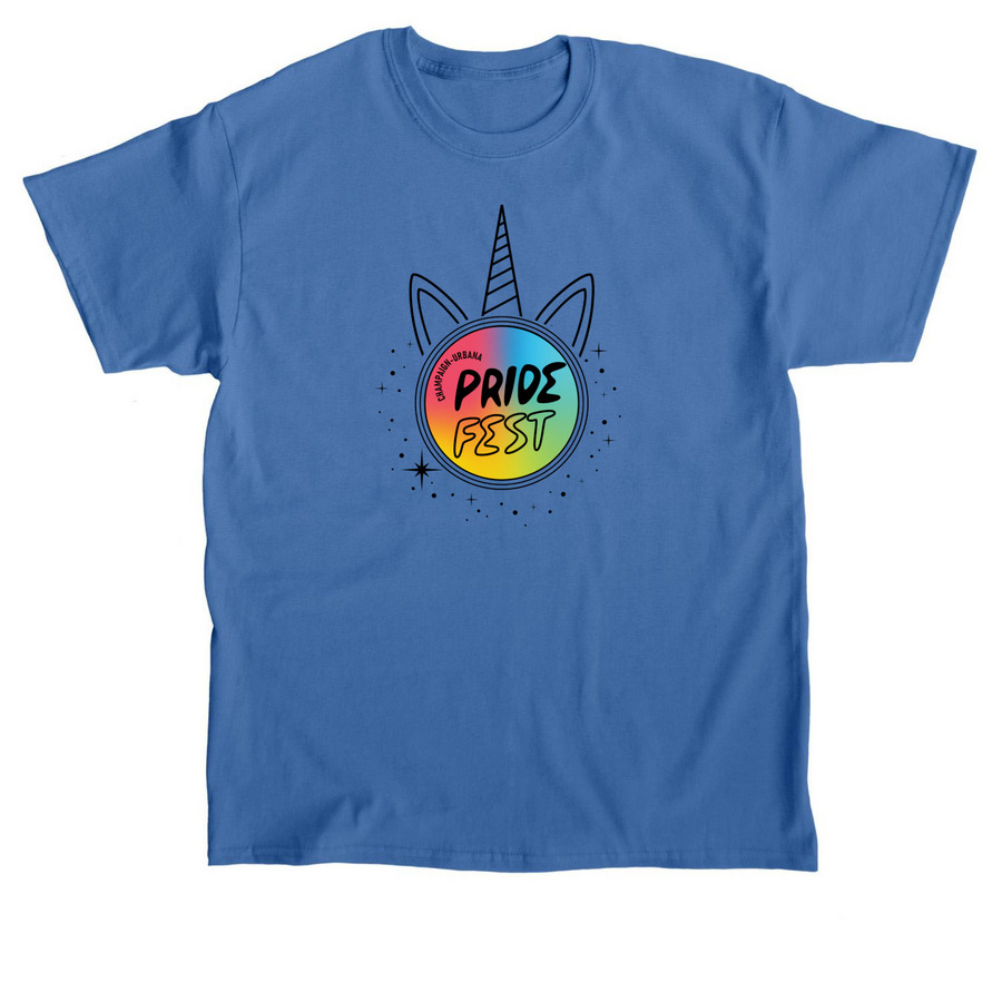 Pride Fest Unicorn 2025, a Sapphire Classic Unisex Tee