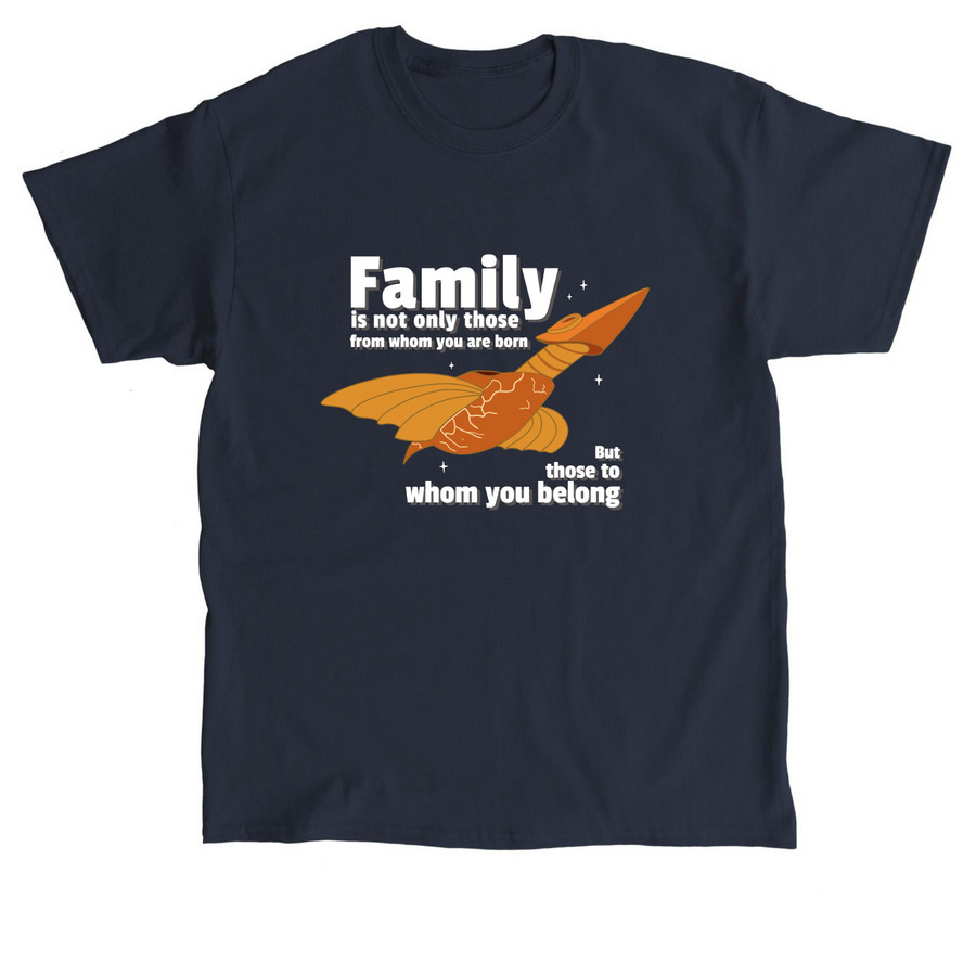 Space Cases - The Crew is Family, a Navy Classic Unisex Tee