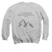 Fine Arts, a Sport Grey Crewneck Sweatshirt (back-view)