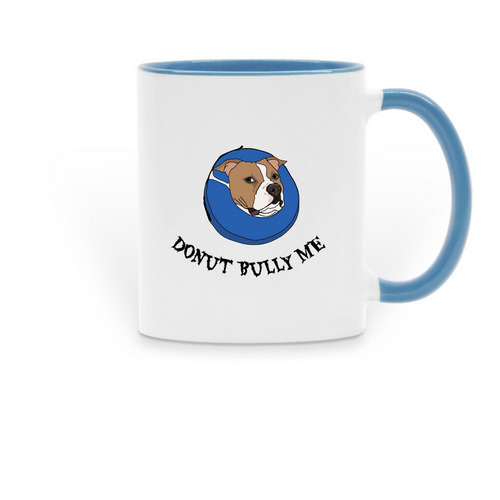 The Perfect "Pick-Me-Up", a Light Blue Two-Tone Ceramic Mug