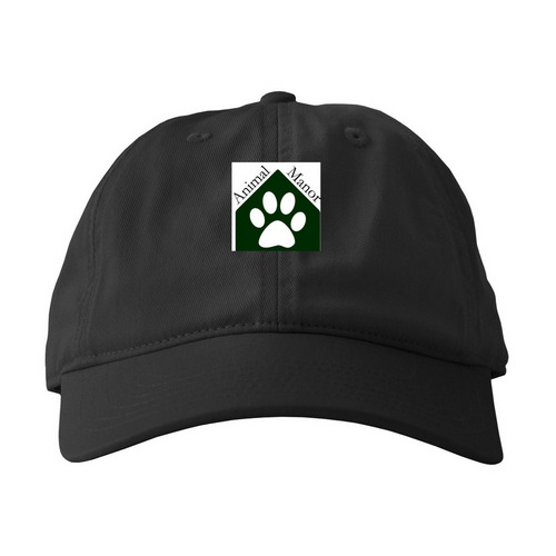 Where animals matter, a Black Printed Eco Baseball Cap
