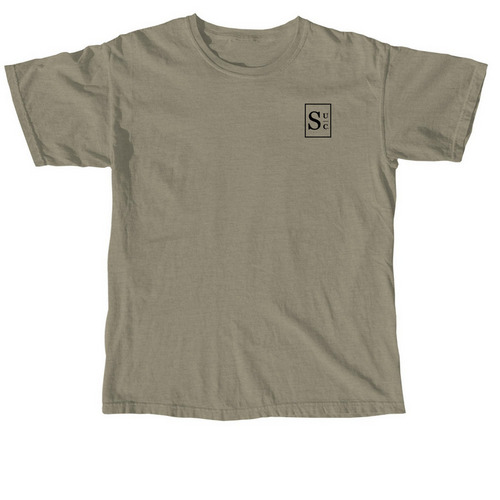 Sunbelt Utilities T-Shirt - black font, a Sandstone Comfort Colors Unisex Tee