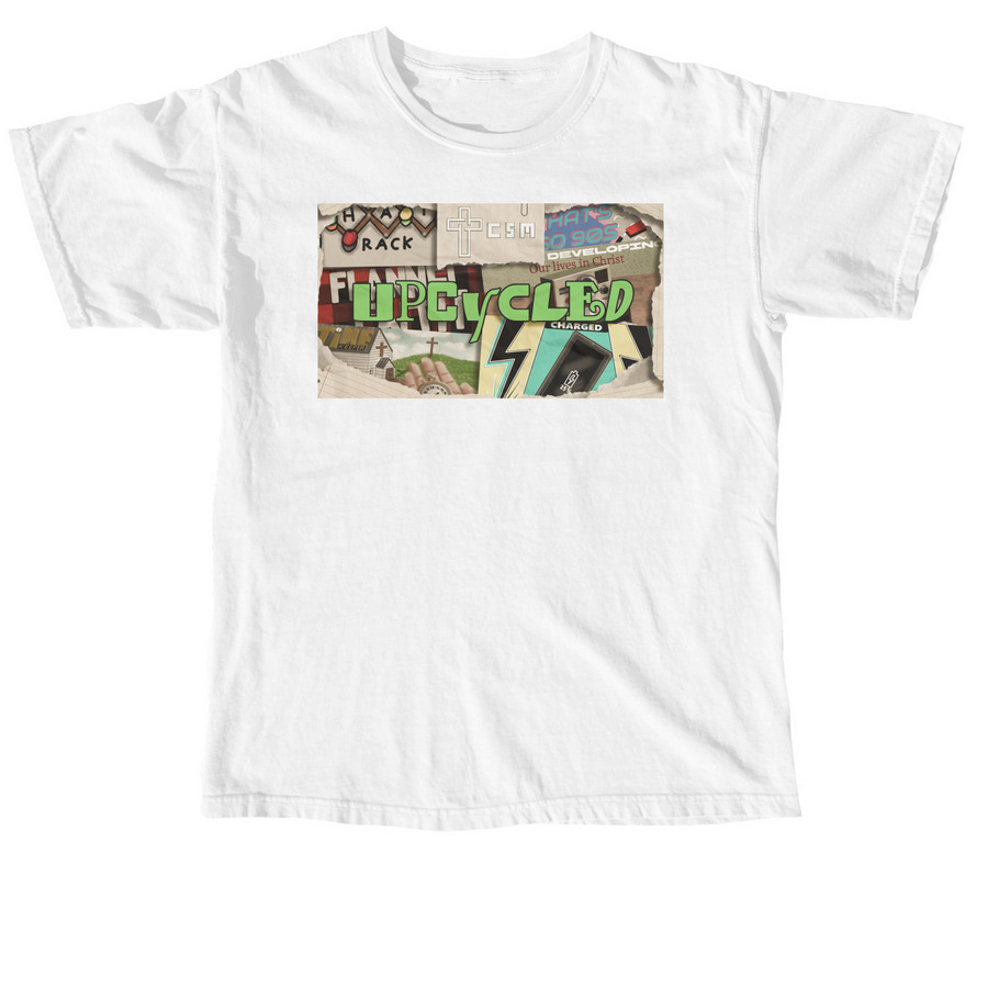CSM Upcycled&nbsp;, a White Comfort Colors Unisex Tee