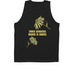 Trans Athletes, a Black Unisex Performance Tank (back-view)