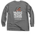 Wildlife Rescue Sweater Weather Dark Colors!, a Charcoal Classic Long Sleeve Tee