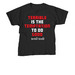 Caucasian Chalk Circle Quote Tee, a Black Youth Unisex Tee