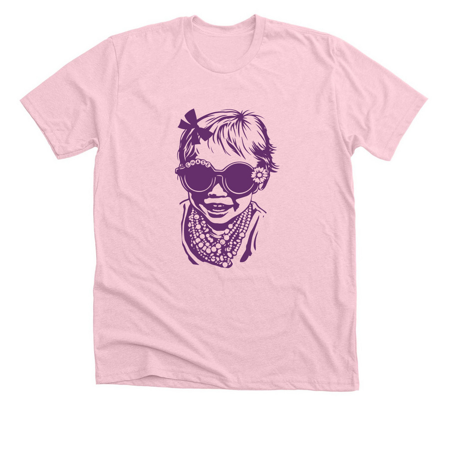 CHASING FOR A CURE, a Heather Pink Premium Unisex Tee