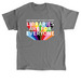NHFPL Libraries Are For Everyone T-Shirt, a Charcoal Classic Unisex Tee