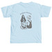 Grandma: More stable than your blood sugars, a Chambray Comfort Colors Unisex Tee (back-view)