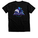 Watermark Nerding Out Book Club T-Shirt, a Black Heather Premium Unisex Tee (back-view)