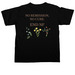 END NF left pocket -Thin Line, Floral Ribbon&nbsp;, a Black Comfort Colors Unisex Tee (back-view)