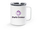 Travel Mug, a White Stainless Steel Travel Mug