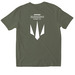 20th Unmanned Systems Brigade "K-2", a Military Green Softstyle Cotton Tee (back-view)