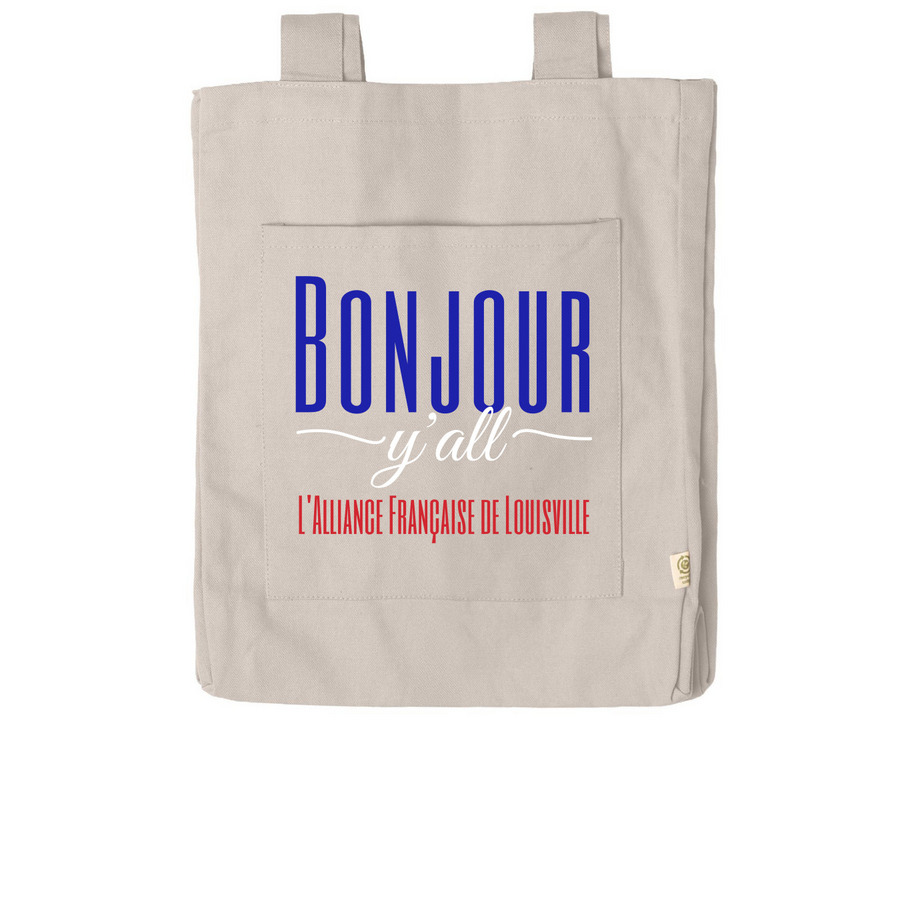 Bonjour y'all! Tote Bag, a Pumice Reclaimist Everywhere Tote Bag