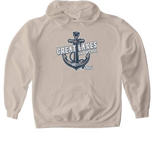 2025 Battle of The Great Lakes-Hoodie, a Sand Gildan Softstyle Pullover Hoodie