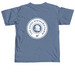Good Steward Farm - Goat Logo, a Blue Jean Comfort Colors Unisex Tee (back-view)
