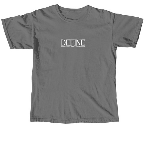Define Comfort Tee, a Grey Comfort Colors Unisex Tee