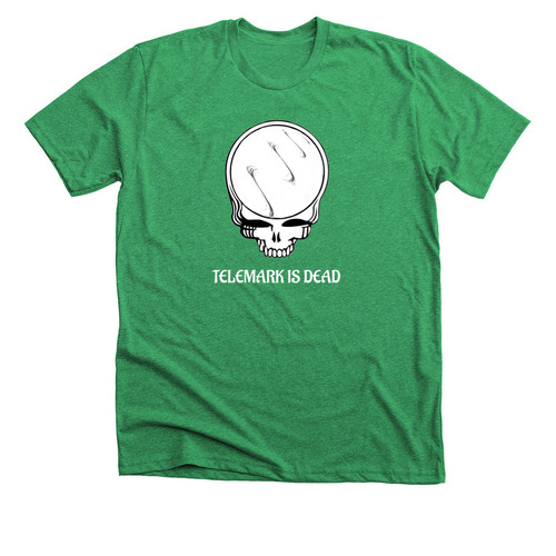 Telemark Is Dead, a Heather Kelly Premium Unisex Tee