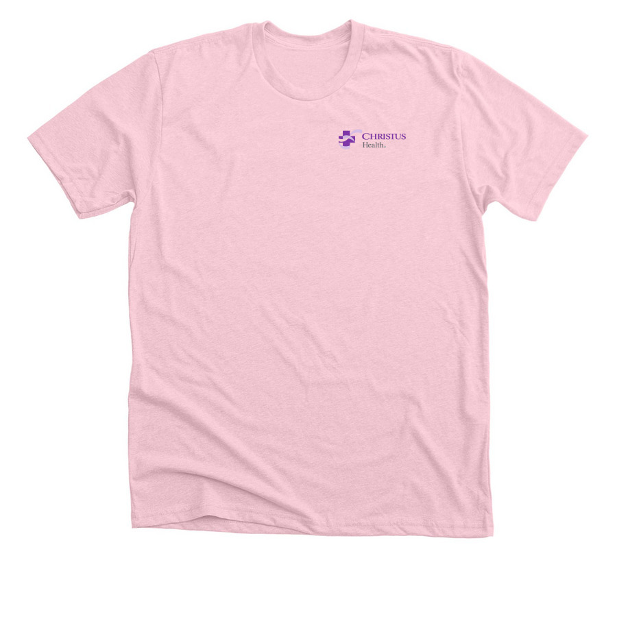 You equipped me with strength for battle, a Heather Pink Premium Unisex Tee